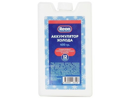 Аккумулятор холода REON 05-018 450гр